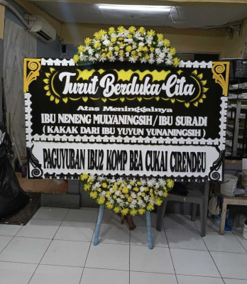 Papan Bunga Soehanna Hall Jakarta